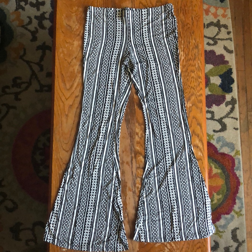 Express Patterned Stretchy Pants